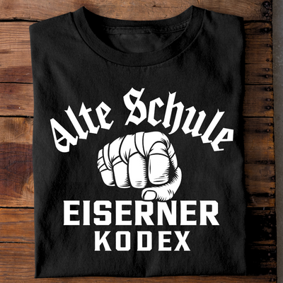 Alte Schule / Eiserner Kodex - T-Shirt