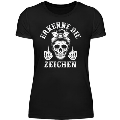 Erkenne die Zeichen - Premium Damen T-Shirt