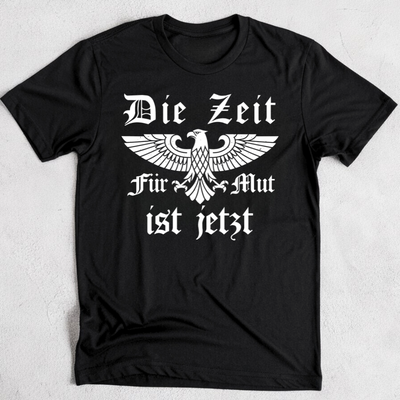 Die Zeit für Mut ist jetzt - Premium T-Shirt