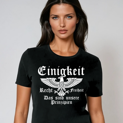 Einigkeit, Recht & Freiheit - Damen T-Shirt