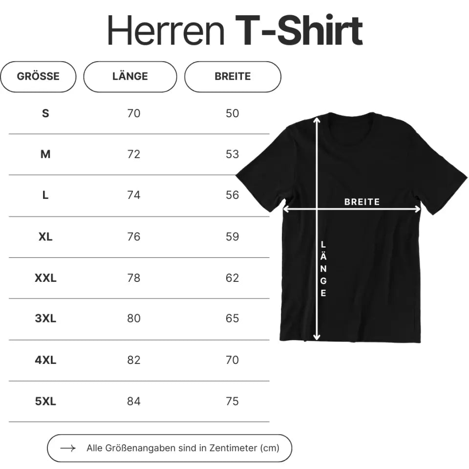 Schonend behandeln - T-Shirt (Personalisiert)