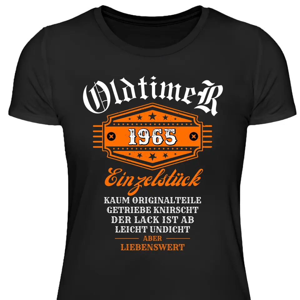 Oldtimer Einzelstück - Damen T-Shirt (Personalisiert)