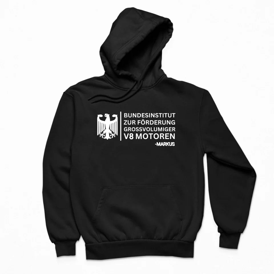 Bundesinstitut zur Förderung von V-Motoren - Hoodie (Personalisiert)