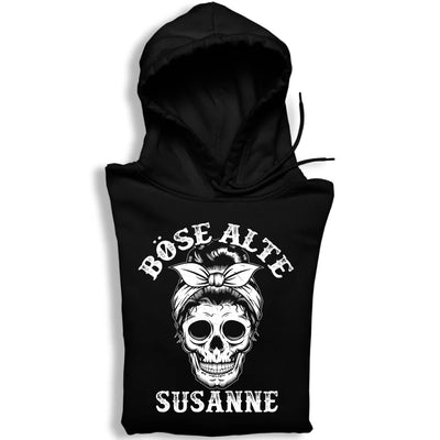 Böse alte Frau - Unisex Hoodie (Personalisiert)