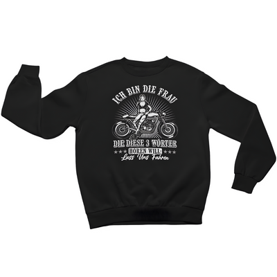 Lass uns fahren - Damen Sweatshirt