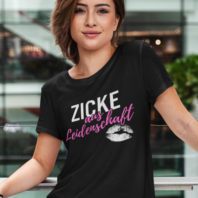 Zicke aus Leidenschaft - Damen T-Shirt