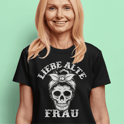 Liebe alte Frau - Damen T-Shirt