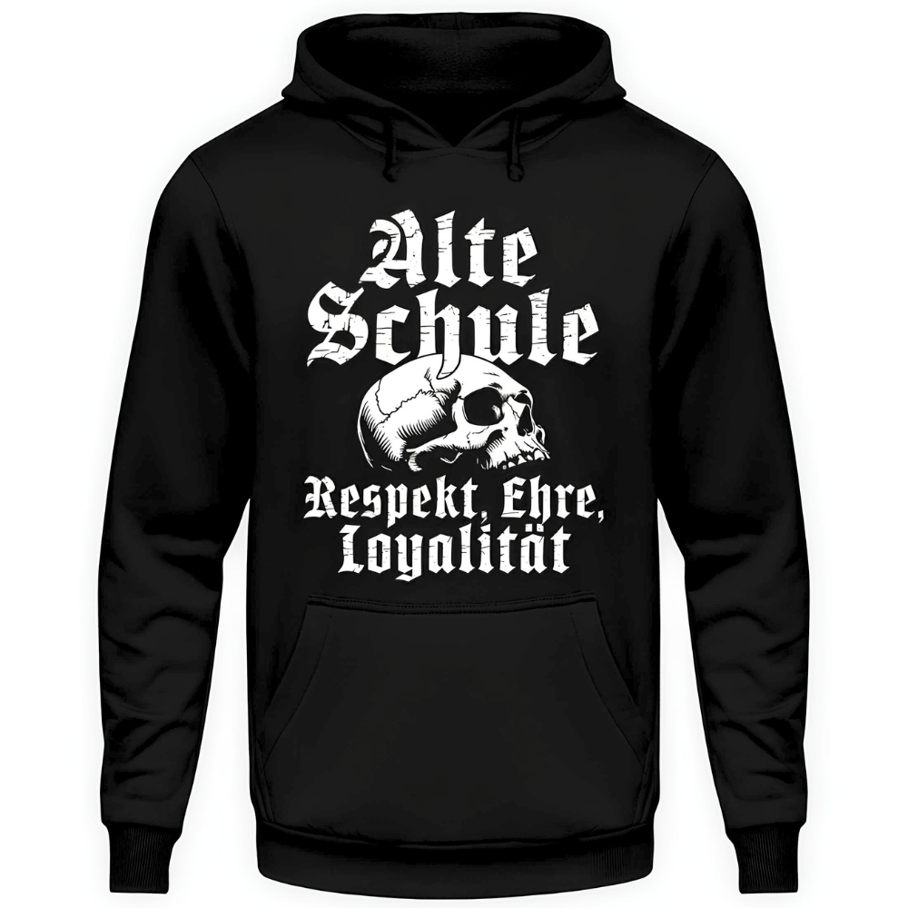 Alte Schule: Respekt, Ehre, Loyalität - Hoodie