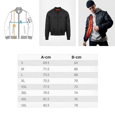 FTW (Forever Two Wheels) - Bomber Jacke mit Stick