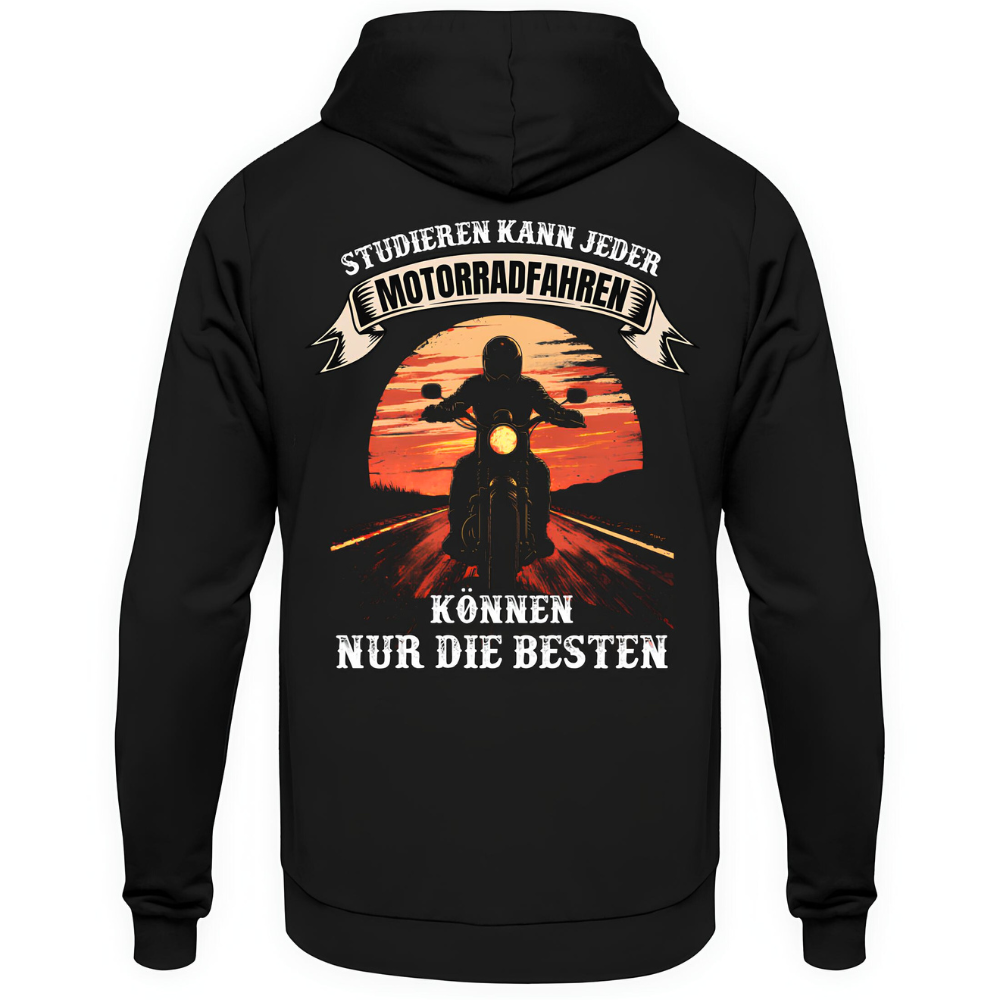 Studieren kann jeder - Hoodie Rückendruck