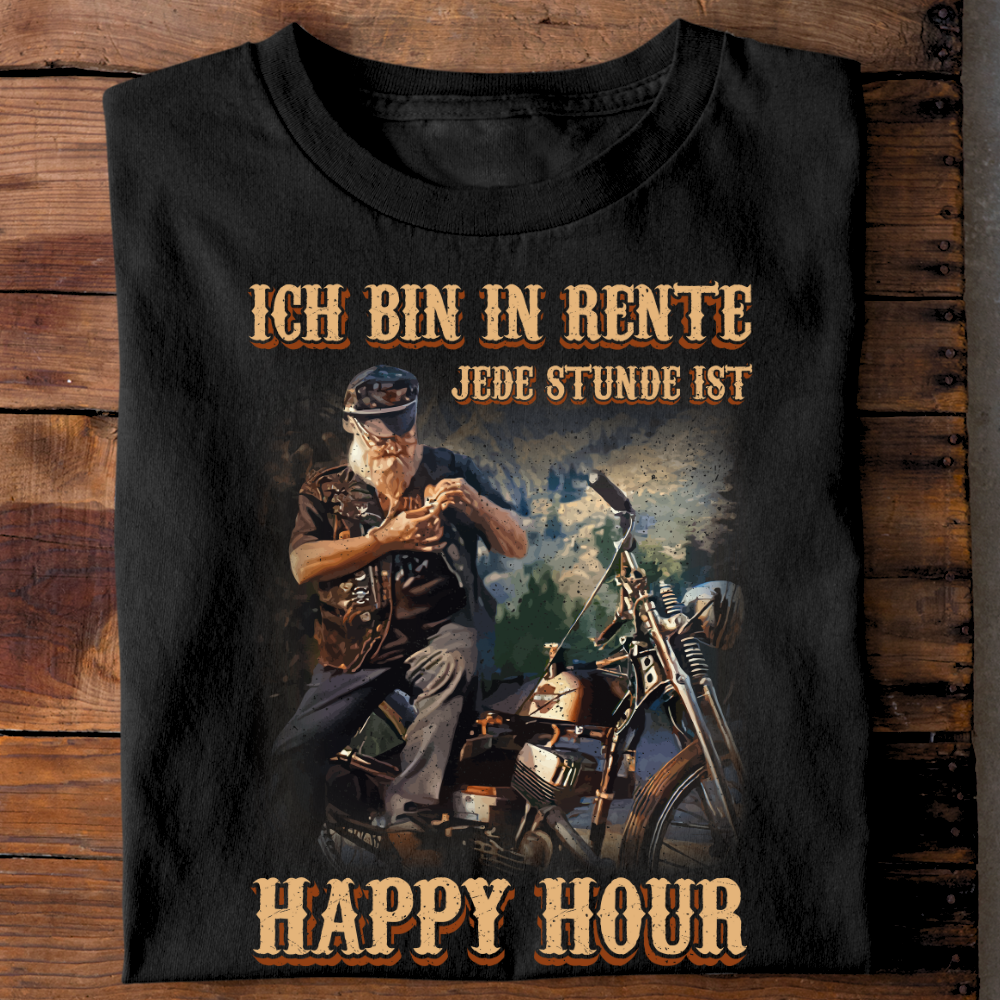 Ich bin in Rente - T-Shirt