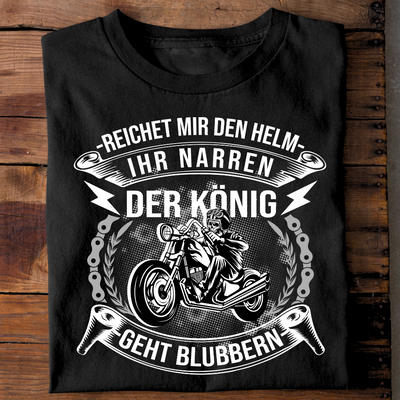 Der König geht blubbern - T-Shirt