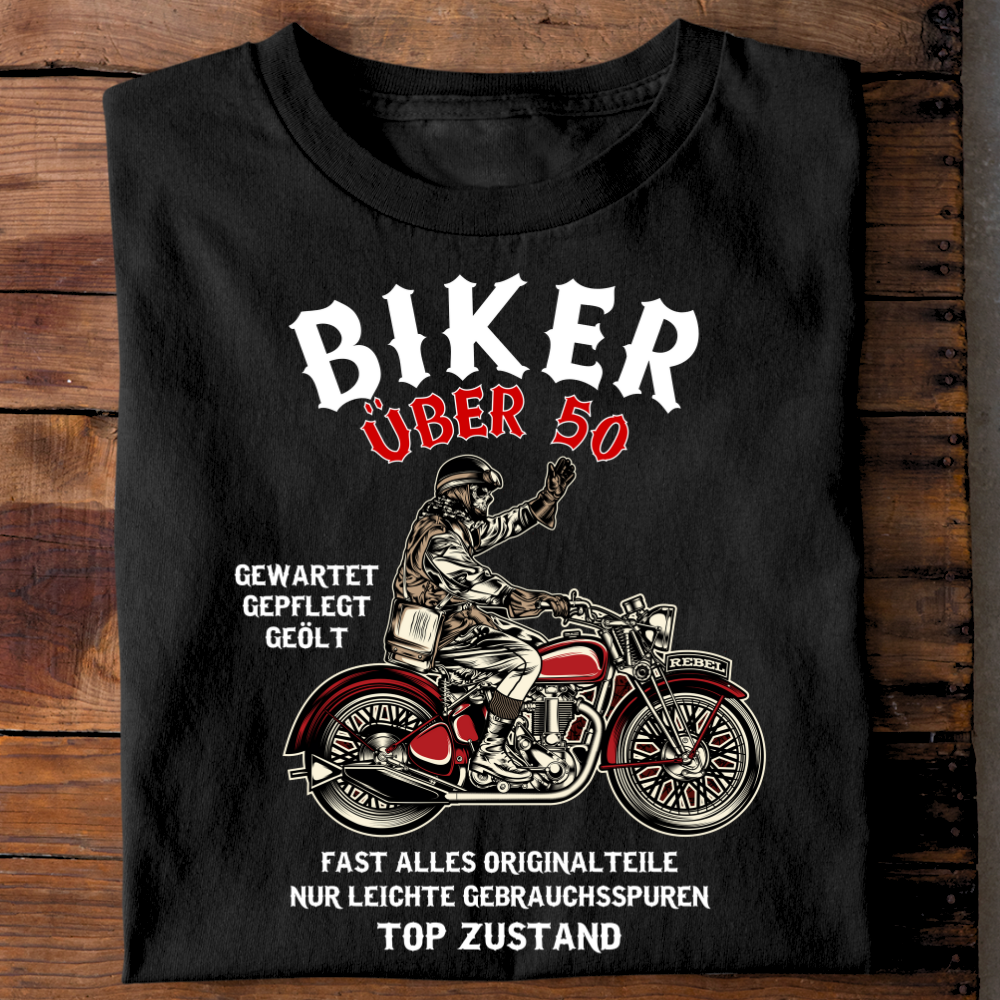 Biker über 50 - T-Shirt