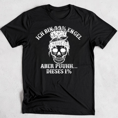 Ich bin 99% Engel - Damen T-Shirt