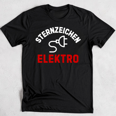 Sternzeichen Elektro - Herren Shirt