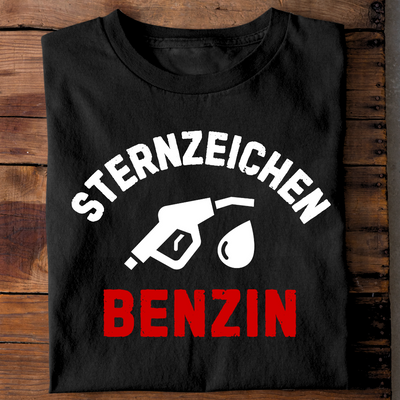 Sternzeichen Benzin - T-Shirt