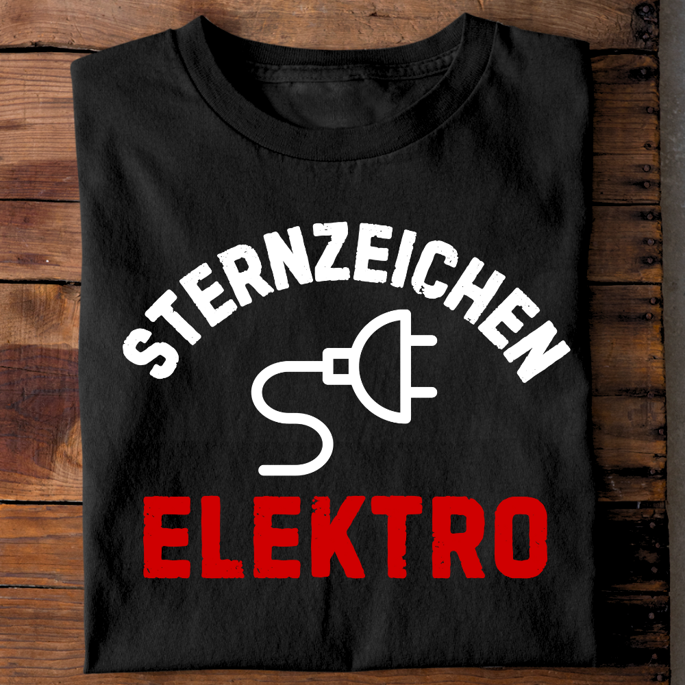 Sternzeichen Elektro - Herren Shirt