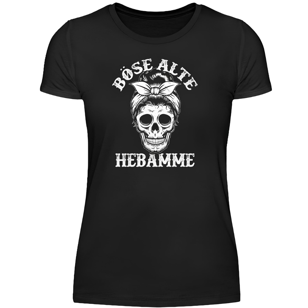 Böse alte Hebamme - Damen T-Shirt