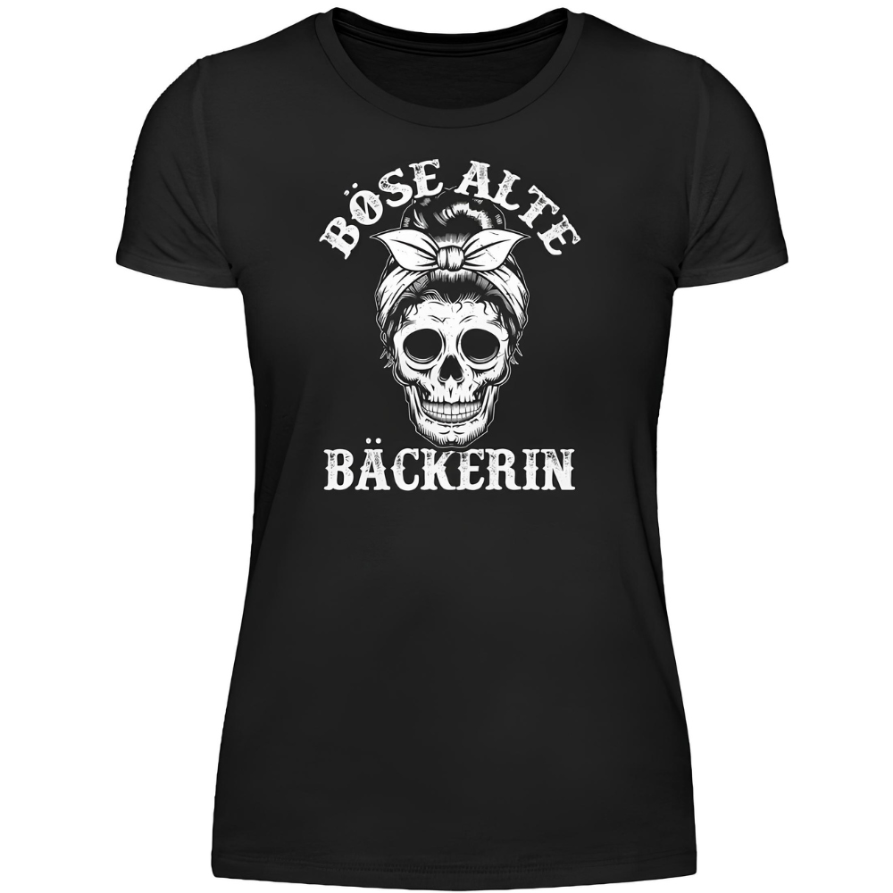 Böse alte Bäckerin - Damen T-Shirt