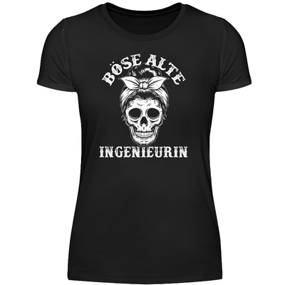 Böse alte Ingenieurin - Damen T-Shirt