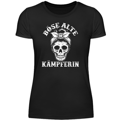 Böse alte Kämpferin - Damen T-Shirt