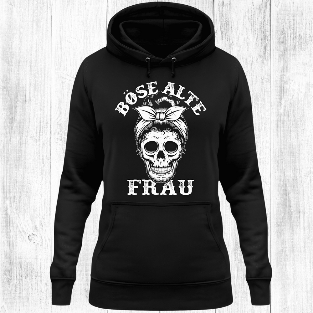 Böse alte Frau - Damen Hoodie