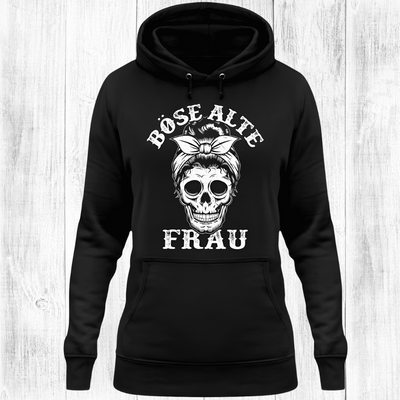 Böse alte Frau - Damen Hoodie