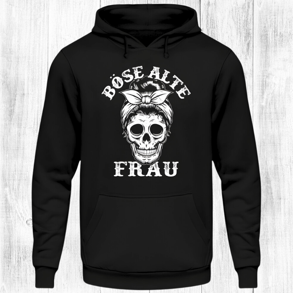 Böse alte Frau - Damen Hoodie