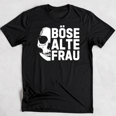 Böse alte Frau - Damen T-Shirt