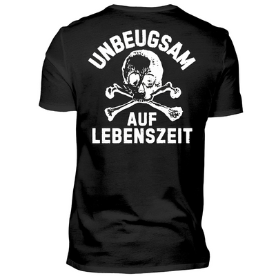 Unbeugsam auf Lebenszeit - T-Shirt Rückendruck