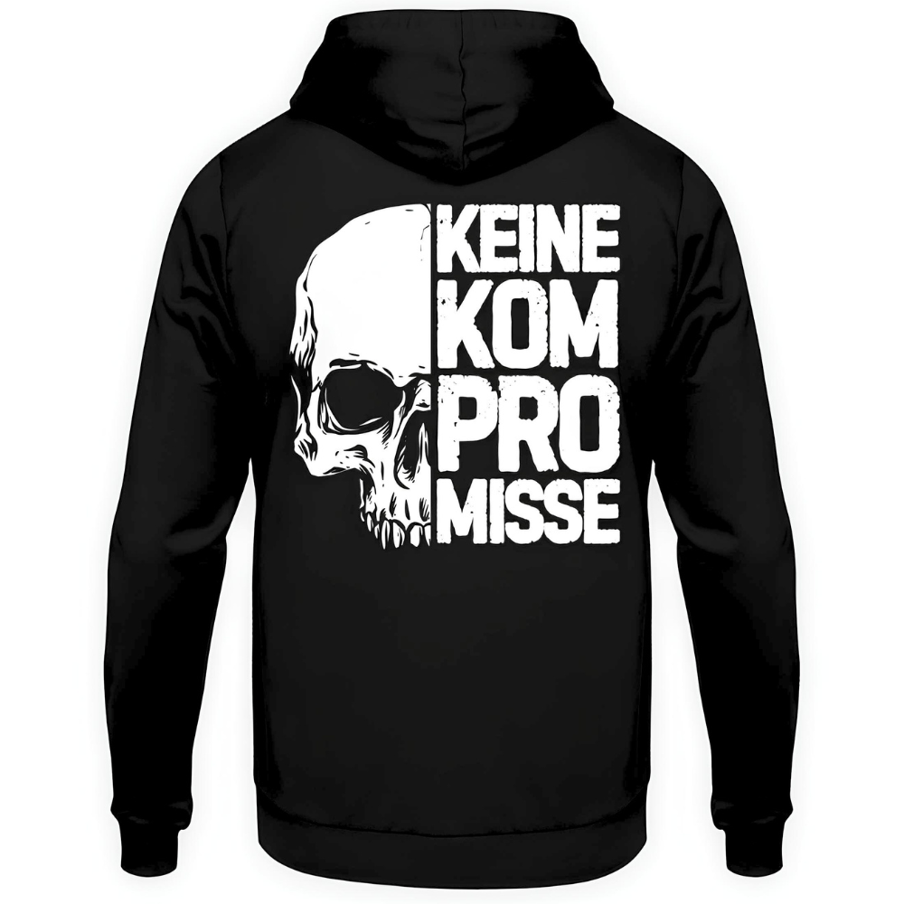 Keine Kompromisse - Hoodie Rückendruck