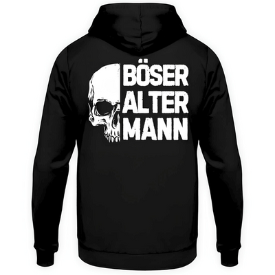 Böser alter Mann - Hoodie Rückendruck