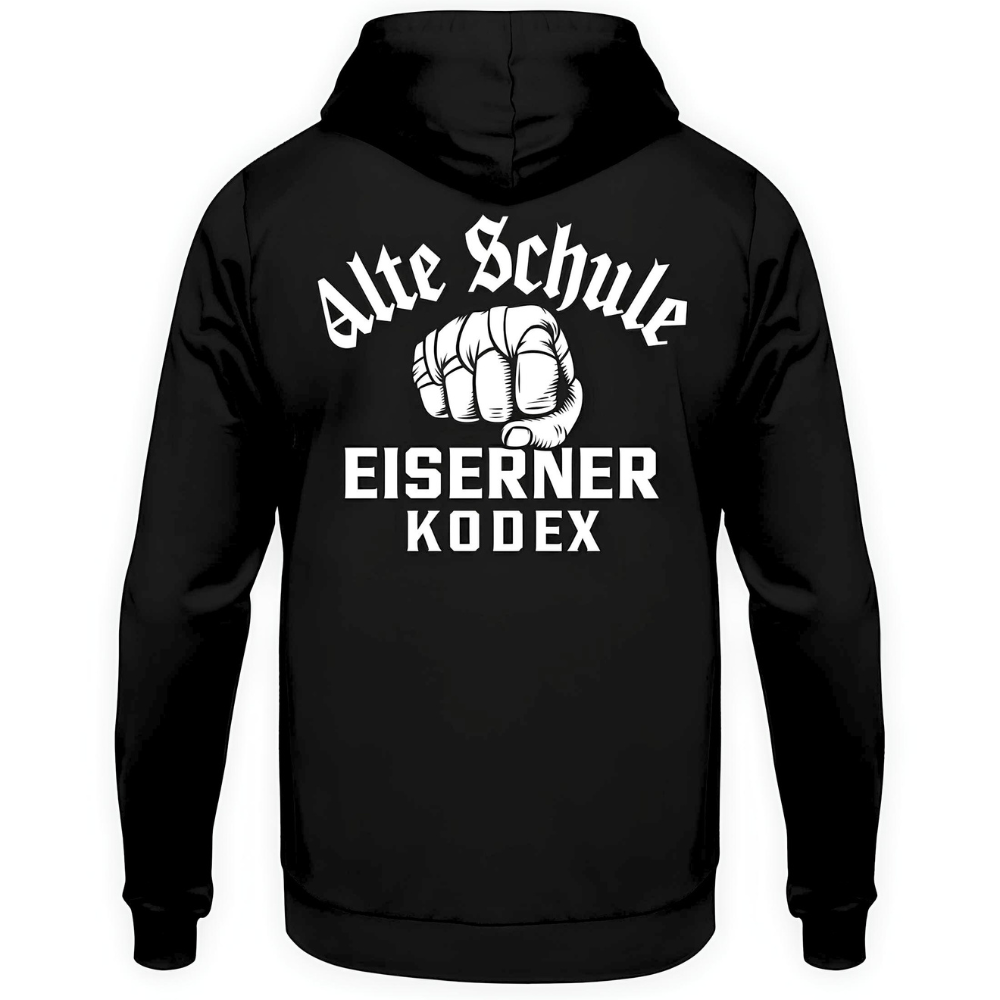 Alte Schule / Eiserner Kodex - Hoodie Rückendruck