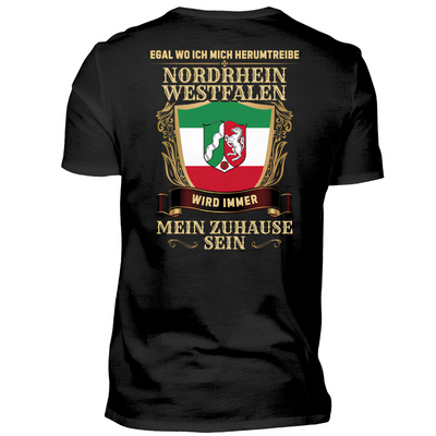 Nordrhein-Westfalen - T-Shirt Rückendruck