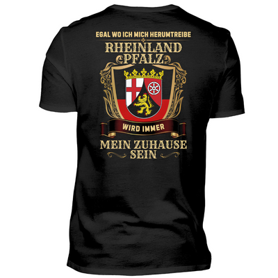 Rheinland-Pfalz - T-Shirt Rückendruck