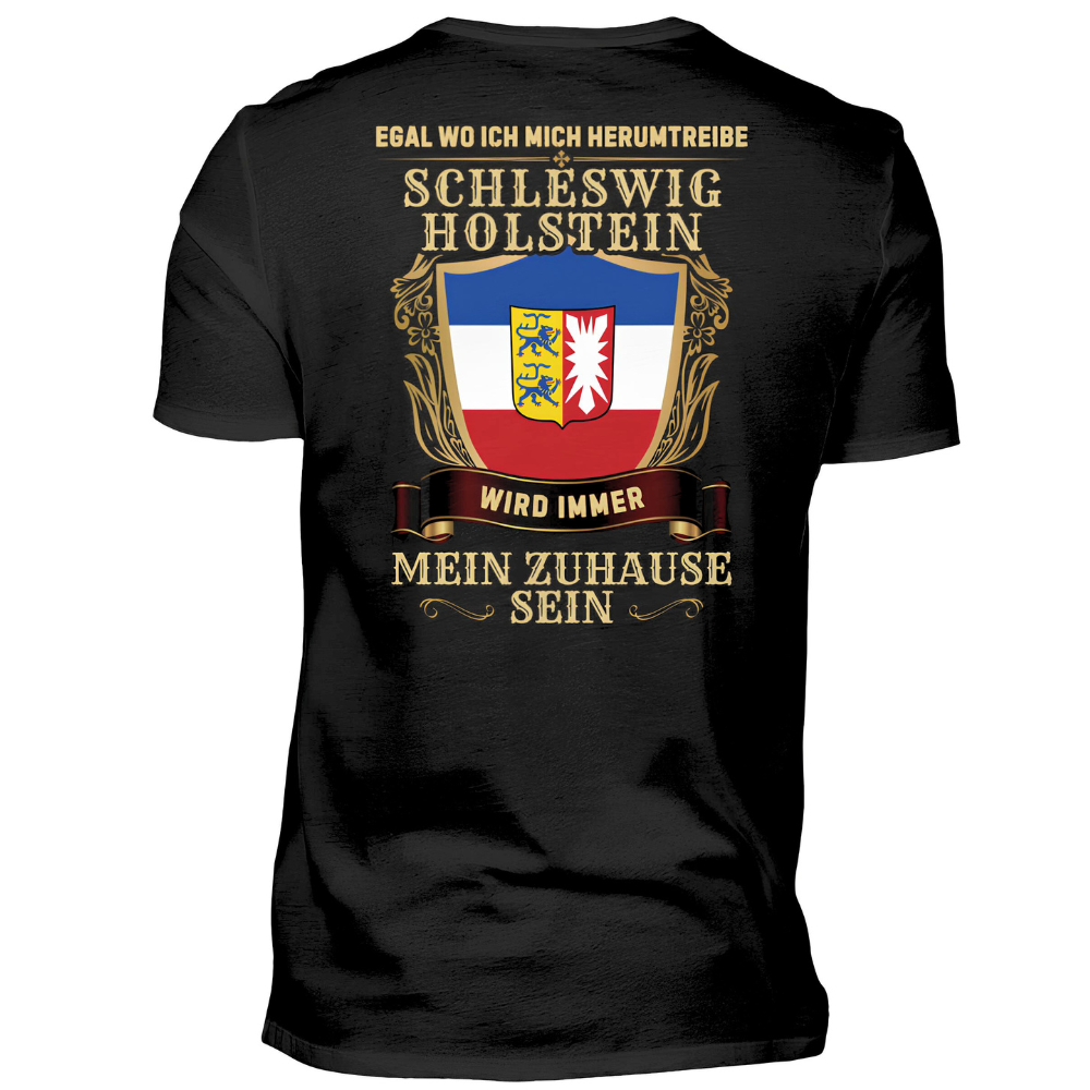 Schleswig-Holstein - T-Shirt Rückendruck