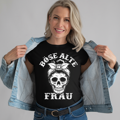 Böse alte Frau - Damen T-Shirt