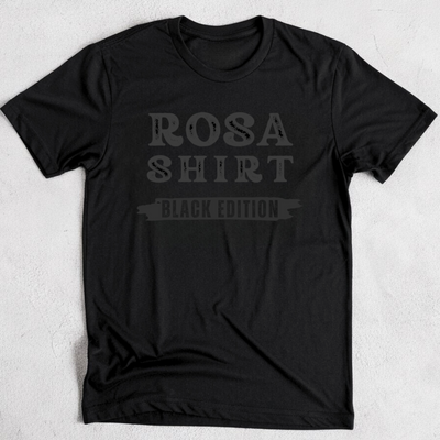 Rosa Shirt (Black Edition) - T-Shirt