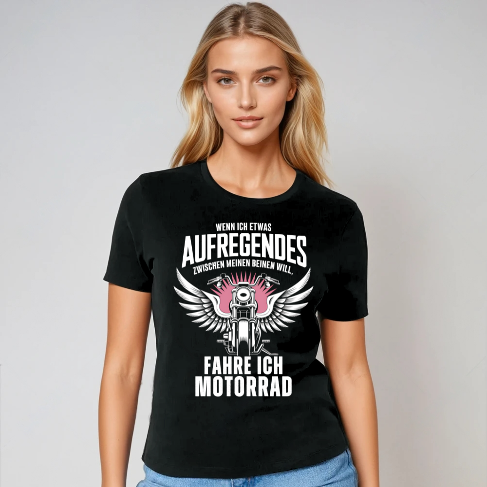 Etwas aufregendes zwischen meinen Beinen - Damen T-Shirt