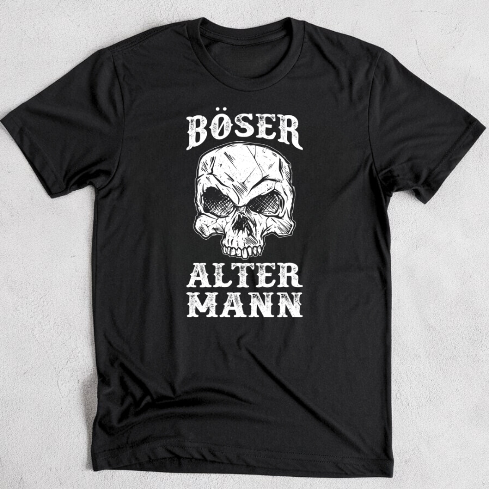 Böser alter Mann - T-Shirt