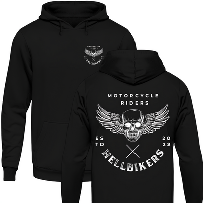 Motorcycle Riders - Motorrad Hoodie (Beidseitig bedruckt)