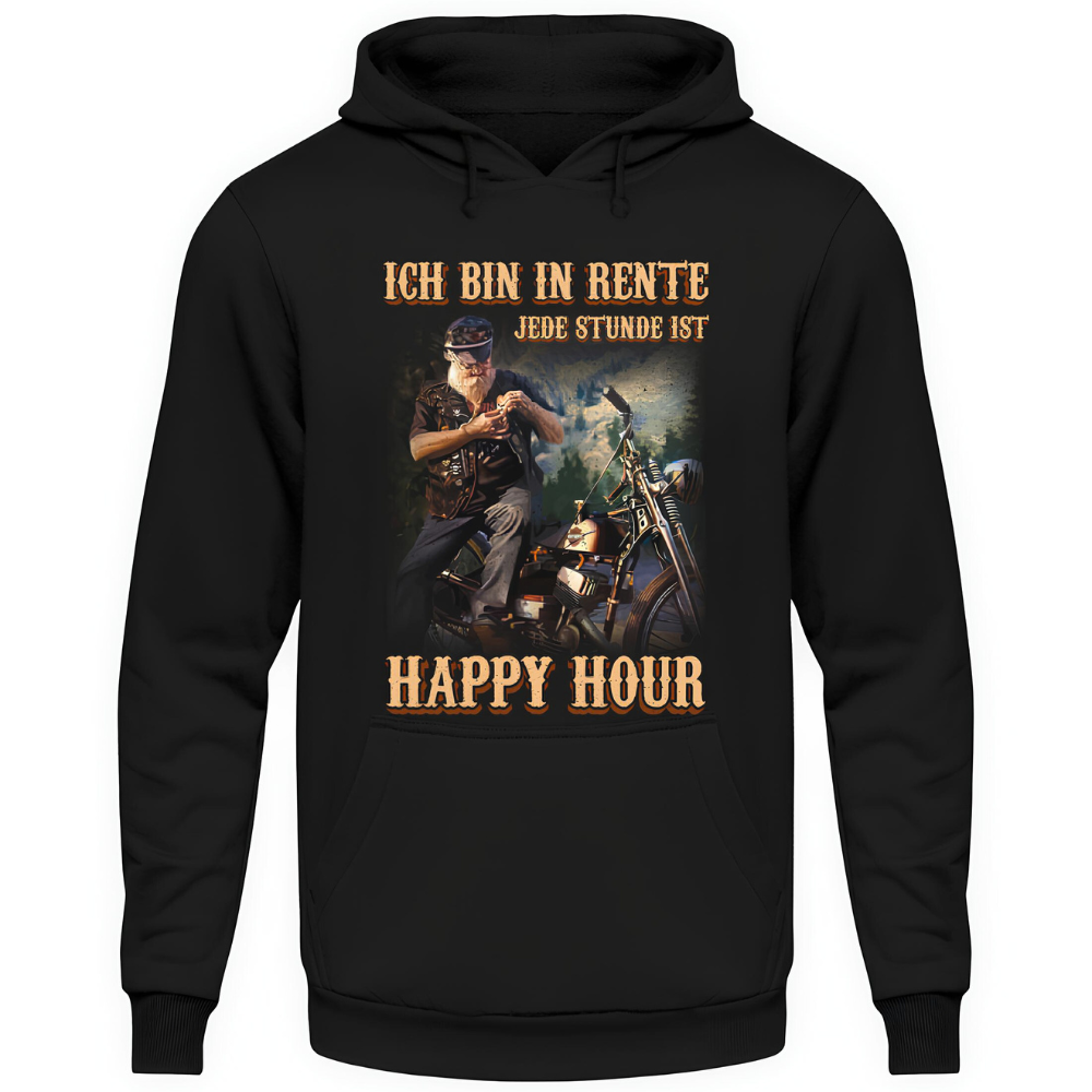 Ich bin in Rente - Motorrad Hoodie