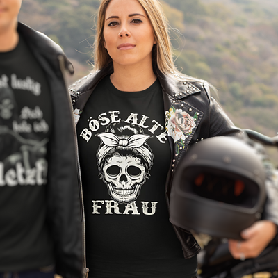 Böse alte Frau - Damen T-Shirt