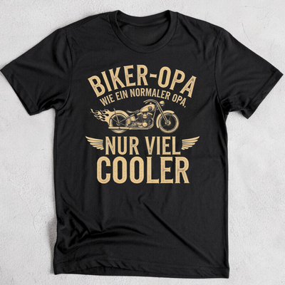 Biker Opa - T-Shirt