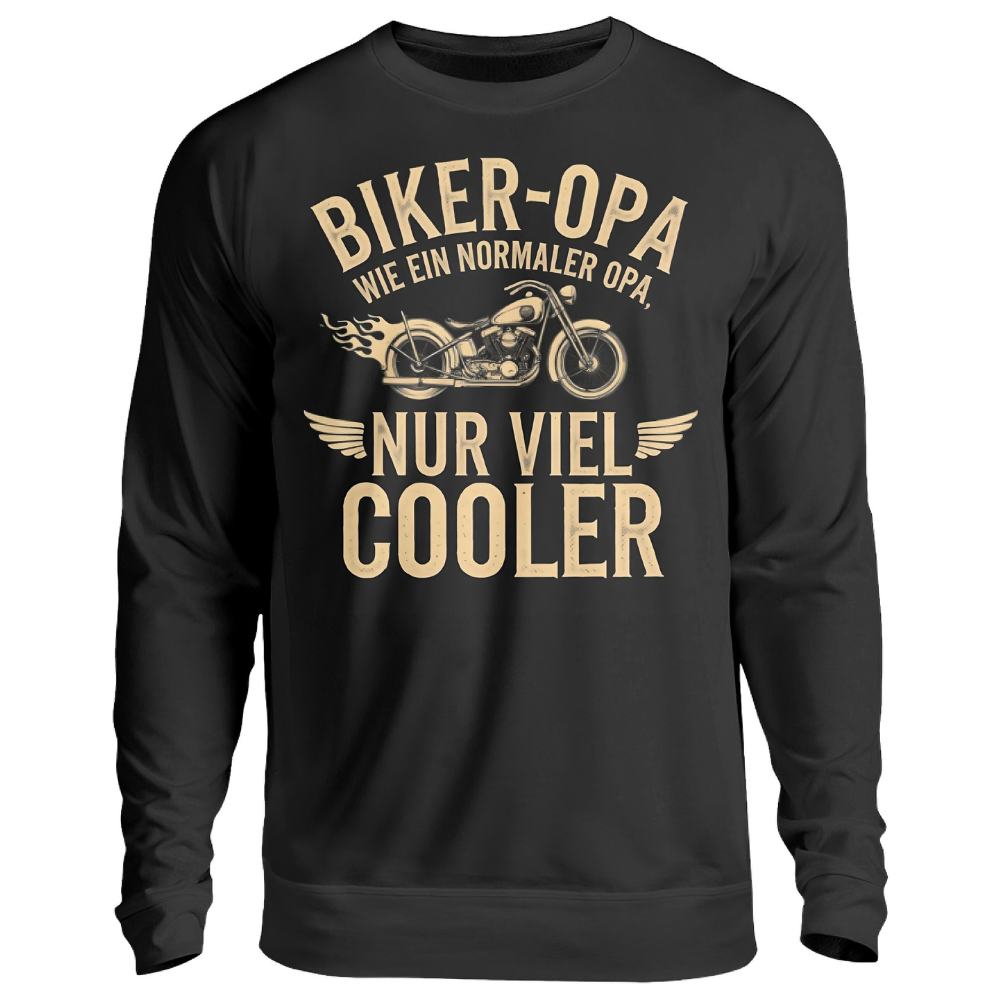 Biker Opa - Sweatshirt