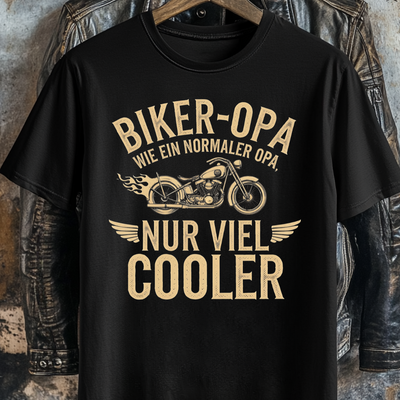 Biker Opa - T-Shirt