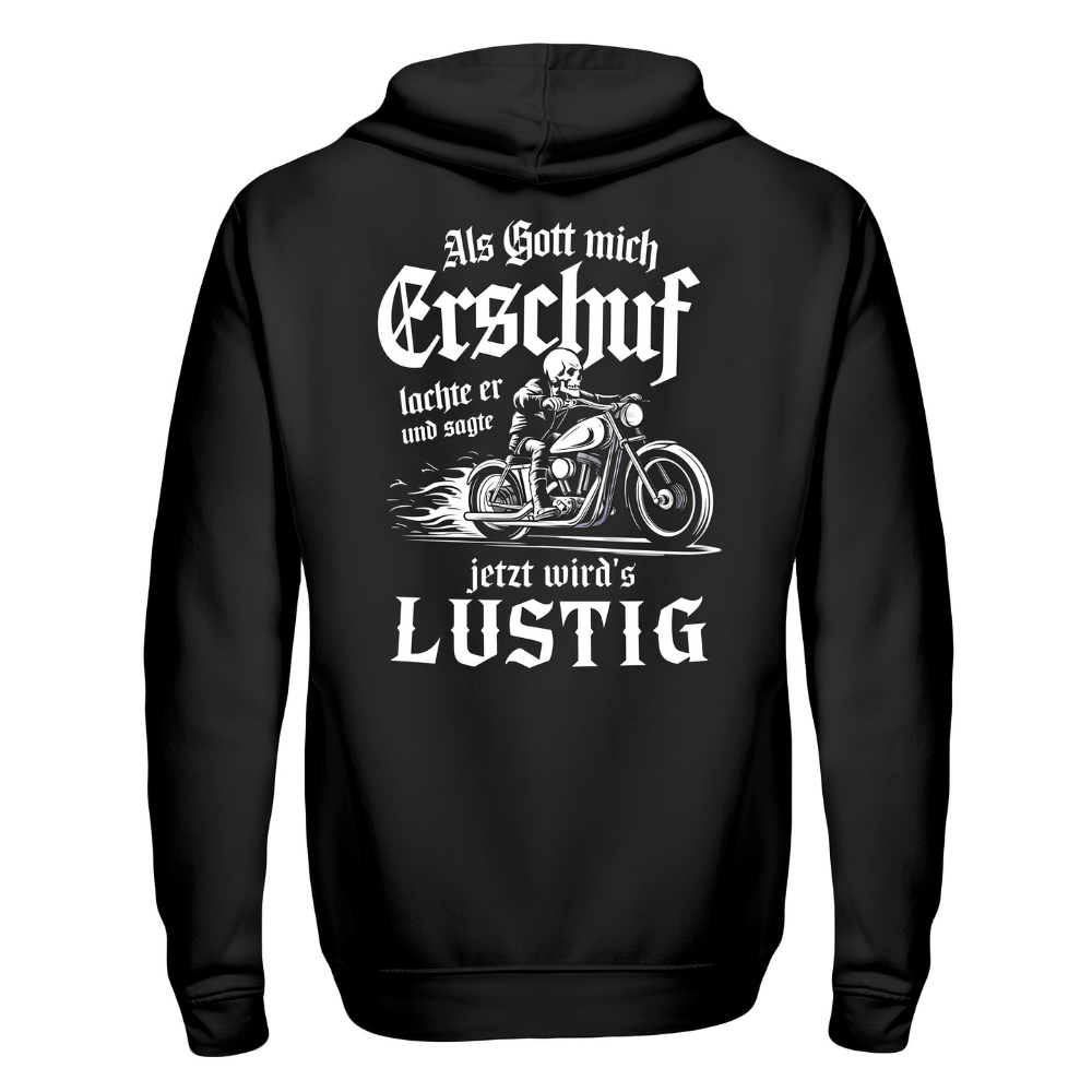 Als Gott mich Erschuf - Zip-Hoodie