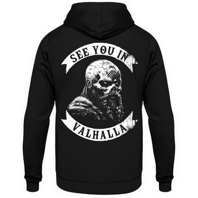 See you in Valhalla - Hoodie Rückendruck