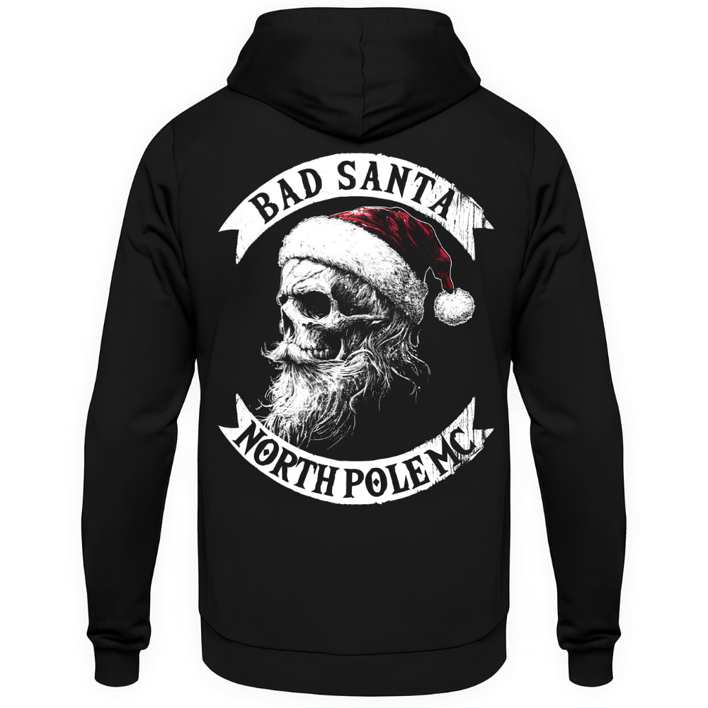 BAD SANTA - Hoodie Rückendrück