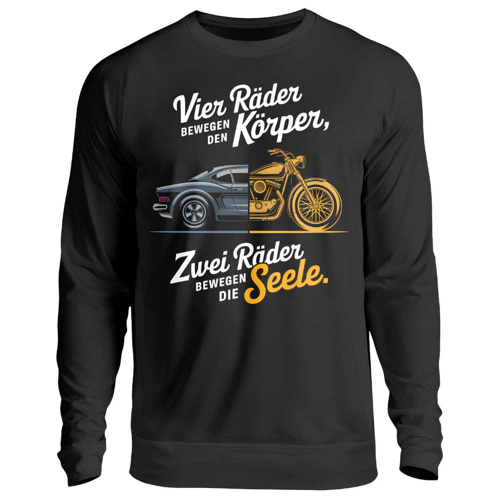 Zwei Räder bewegen die Seele - Sweatshirt